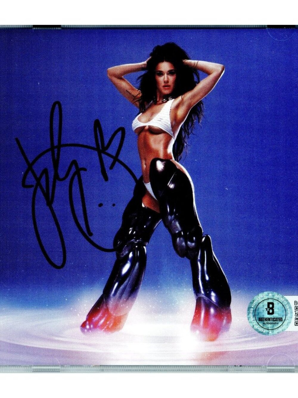 Katy Perry Signed CD 143 Beckett BAS COA Pop Album Autograph